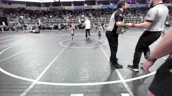 49 lbs Round Of 16 - Isaac Diaz, Team Central WC vs Valor Bjostad, Cywc