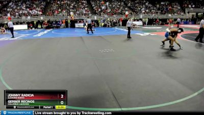 Cons. Round 1 - Johnny Radicia, Elkhorn North vs Gerber Recinos, Columbus Lakeview