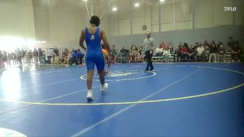 215 lbs Champ. Round 1 - Eddie Hartwell, West Harrison High School vs Kameron Brown, Tupelo