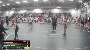 60 lbs Round 1 - Grayson Link, Summerville Takedown Club vs Chapman Henke, SCSOW