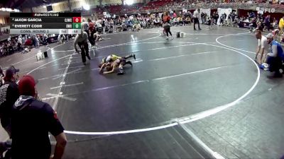 45 lbs Cons. Round 3 - Jaxon Garcia, Chadron Junior Wrestling Club vs Everett Codr, Seward Wrestling Club