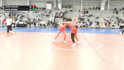 138 lbs Round Of 32 - Laura Almanza, NM vs Olivia Vickers, MO