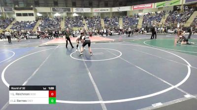 165 lbs Round Of 32 - Levi Reichman, Sedgwick County vs Jerome Barnes, Cheyenne Mountain