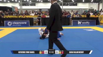Sarah Nalani Medoff vs Katherine Lynne Rangel 2025 World Master IBJJF Jiu-Jitsu Championship
