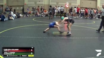 53 lbs Round 2 (10 Team) - Chelsea Goldsby, POWA vs Stella Eimer, Untouchables