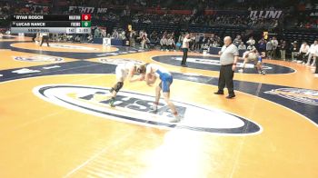 3A 190 lbs Semifinal - Ryan Rosch, Wheaton (North) vs Lucas Nance, Palatine (Fremd)