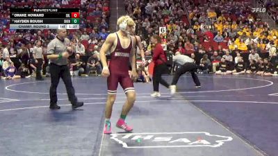 2A-144 lbs Champ. Round 2 - Hayden Roush, Shenandoah vs Drake Howard, Sergeant Bluff-Luton