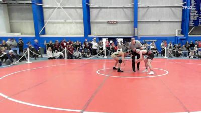 125 lbs Cons. Round 4 - Alexander Schaeublin, Trinity (ct) vs Robert Lyons, Norwich