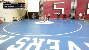 126 lbs Quarterfinal - MAYA ALIX, Marblehead/Swampscott vs Luca Marshall, Tri-County