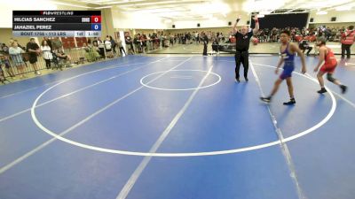 113 lbs Cons. Sub-quarters - Hilcias Sanchez, South Bakersfield High School Wrestling vs Jahaziel Perez