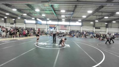 116 lbs Round Of 16 - Gabriella Ross, Diablo Grande WC vs Anahi Zamorano, Bear Club Wrestling