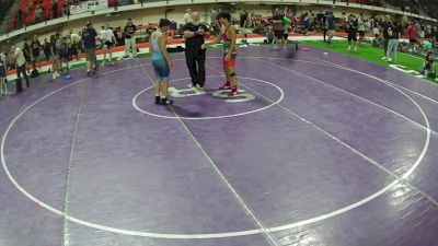 157 lbs 5th Place Match - Luke Nakai, Hawaii vs Tristan Johns, Nevada