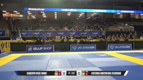 Katerina Dmitrievna Starodub vs Cameryn Paige Wong 2026 Pan Jiu Jitsu IBJJF Championship