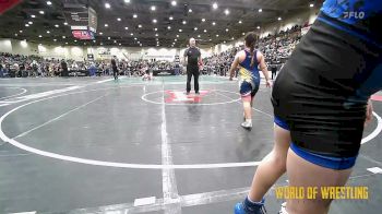 150 lbs Rr Rnd 2 - Jayleen Jimenez, Shafter Youth Wrestling vs Amirah Lencrerot, The Glasgow Wrestling Academy