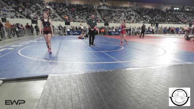 101 lbs Consi Of 32 #2 - Desiray Hallmark, Coweta vs Alana Abbott, F-5 Grappling