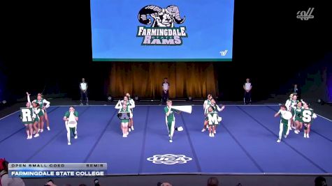 Farmingdale State College [2026 Open Small Coed Semis] 2026 UCA & UDA College Cheerleading and Dance Team National Championship