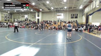 152 lbs Final - Grace Brach, South Hadley vs Delana Fausett, Mahar
