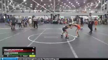 52 lbs Round 3 (4 Team) - William Hochstetler, Warhawks Red vs Ryder Kanaskie, Cimarron