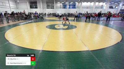 82 lbs Round Of 16 - Ryker Buntin, ME Trappers WC vs Henry Hambardzumian, New England Gold WC