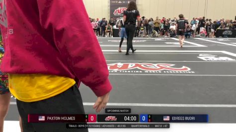 Paxton Holmes vs Edrees Budri 2025 ADCC Orlando Open/Youth Trials