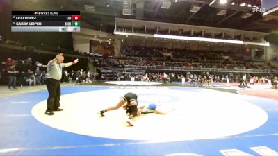 135 lbs Cons. Round 2 - Gabby Leiper, Rocklin vs Lexi Perez, Livingston