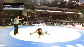 135 lbs Cons. Round 2 - Gabby Leiper, Rocklin vs Lexi Perez, Livingston