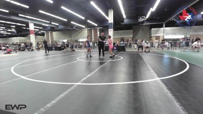 95 lbs Final - Arri'Anna Gonzalez, ReZults Wrestling vs Nazeyah Pina, Borger Wrestling Club