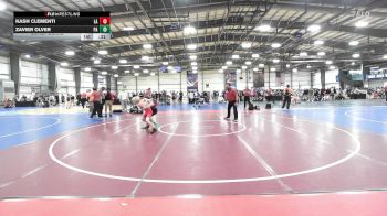 85 lbs Consolation - Kash Clementi, LA vs Zavier Olver, PA