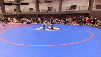 U10 FK - 63 lbs Quarters - Bryson Vanscoyoc, Bethel AllStars Wrestling Club vs Angel Hernandez, Lewis Academy Wrestling