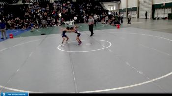 65 lbs Round 2 (8 Team) - Wyatt McDermott, G.I. Grapplers vs Cristian Verduzco, Kearney Matcats - Blue