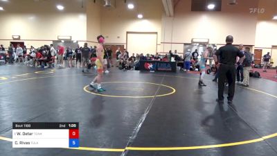 55 kg Rnd Of 64 - Will Detar, Team Pennsylvania vs Caleb Rivas, Tulare Titans Wrestling Club