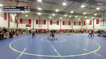 125 lbs Cons. Round 4 - Makiely Garcia, New Plymouth vs Rosy Weatherspoon, Fruitland