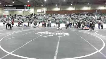 90 lbs 3rd Place - Q Mulliner, Pahranagat Valley vs Holden Gillette, 208 Spartans