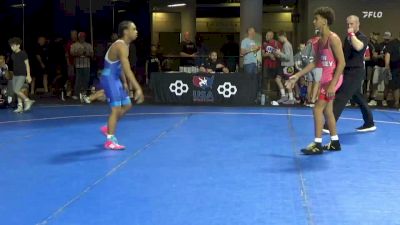 126 lbs Cons. Quarters - Elijah Logan, Apex Wrestling Academy vs Gabriel Davis