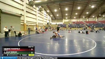 125 lbs Cons. Round 2 - A. Kole Ingram, Viewmont Wrestling Club vs George Mansfield, Empire