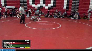 106 lbs Placement (12 Team) - Tate Kennemer, Thompson HS vs Crue Powe, Gardendale Hs