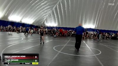 76 lbs Round 6 (8 Team) - Tyler Demand, Lake WC vs Mekai Lawnicak Hons, Olmsted Falls