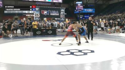 132 lbs Cons. Sub-quarters - Jr Ortega, Colorado vs Martez Sheard, Wisconsin