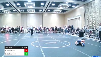 72 lbs Consi Of 16 #2 - Samerica Rialmo, Americana Jiu Jitsu Collective vs Bennett Carlson, Champions WC