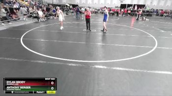 138 lbs Cons. Round 4 - Anthony Berger, Oshkosh North vs Dylan Brody, Random Lake