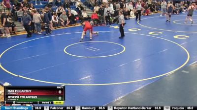 145 lbs Cons. Round 3 - Joseph Colantino, St Francis vs Max McCarthy, St Francis