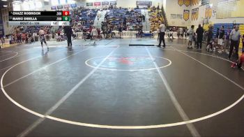 126 lbs Cons. Semi - Chazz Robinson, Victory Elite vs Mario DiBella, Applied Pressure