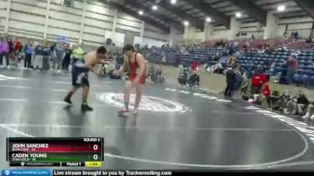 265 lbs Round 3 (4 Team) - Caden Young, Utah Gold vs John Sanchez, Bear Cave