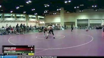 145 lbs Placement (16 Team) - William Cook, North Dakota Border Brawlers vs Joshua Sironi, Montana Senior