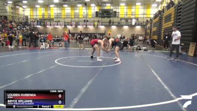 182 lbs Cons. Semi - Louden Huisenga, Iowa vs Bryce Williams, Moen Wrestling Academy