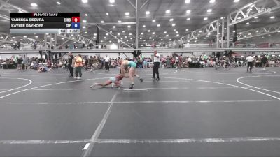 125 lbs Round 2 - Kaylee Dayhoff, Central Pennies Power vs Vanessa Segura, Empire Girls WC