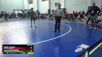 125 lbs Quarterfinal - Terry Adams, Ursinus College vs Logan Patterson, Rochester Institute Of Technology