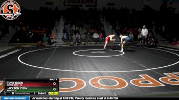 145 lbs Round 1 (3 Team) - Jackson Lyda, Banks vs Tony Ibsen, Castle Rock