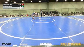 140 lbs 3rd Place - Tayla Skelley, Best Trained 7-12 USA vs Franky Groom, Girls With Grit 7-12