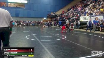 2 - 126 lbs Quarterfinal - Jared Goodson, Poquoson vs Jordan Perkins, Marion